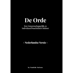 The Order - A Communal and Individual Noahide Siddur-Dutch Edition-Hard Cover